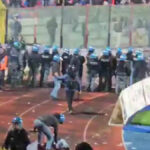 Casertana-Foggia daspo per scontri ultras