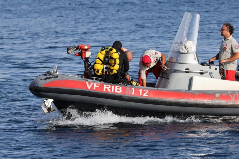 Continuano le ricerche dei dispersi del veliero affondato a Porticello